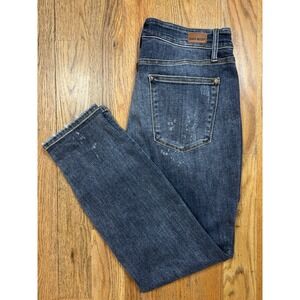 Judy Blue Women's Jeans Boyfriend Fit High Waist Size 16W Distressed